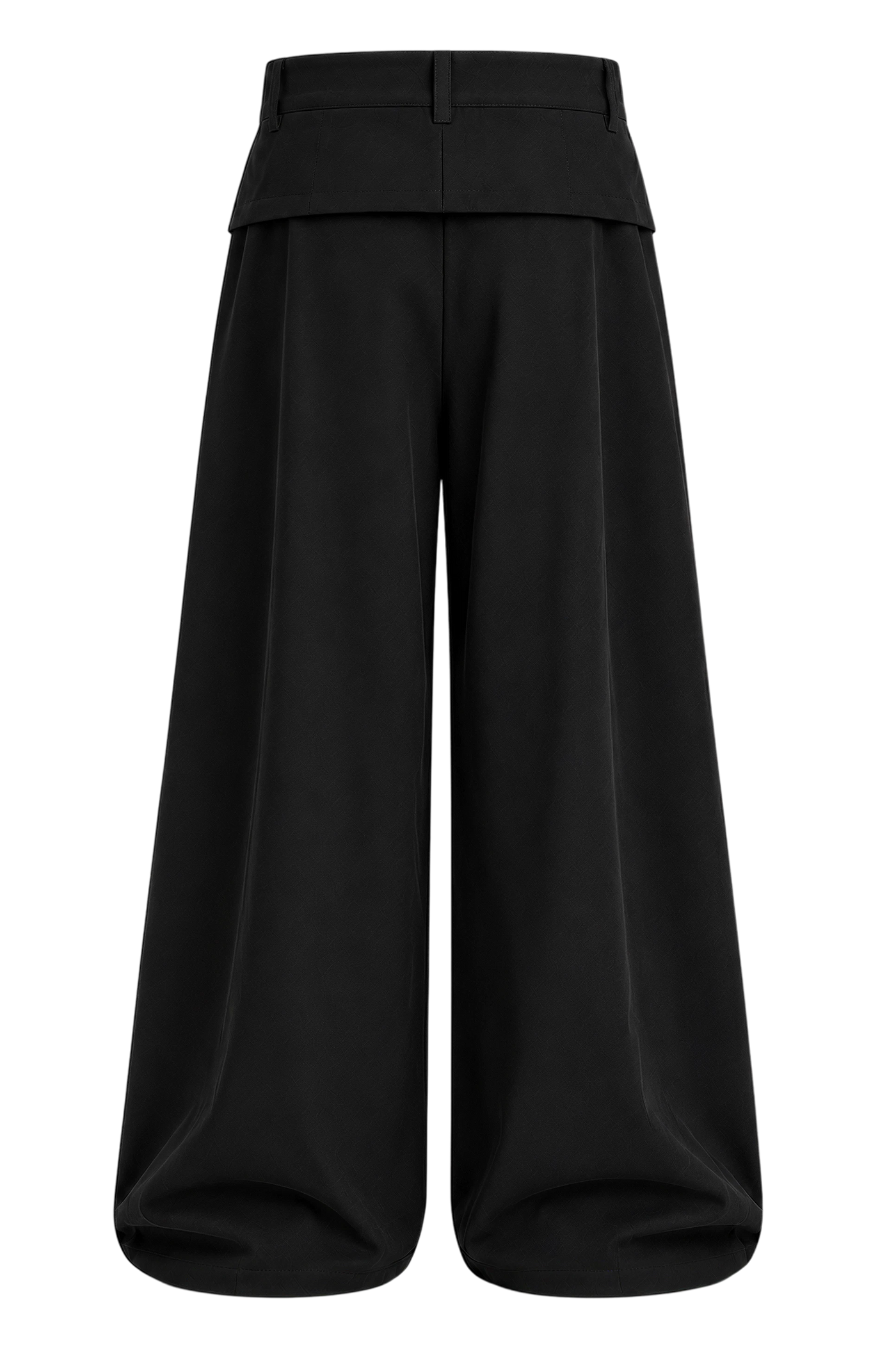 Off Supply Horizon Black Trousers
