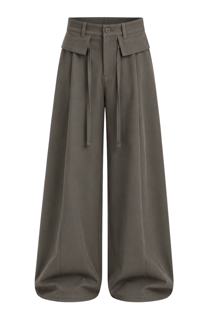 Off Supply Horizon Gray Trousers