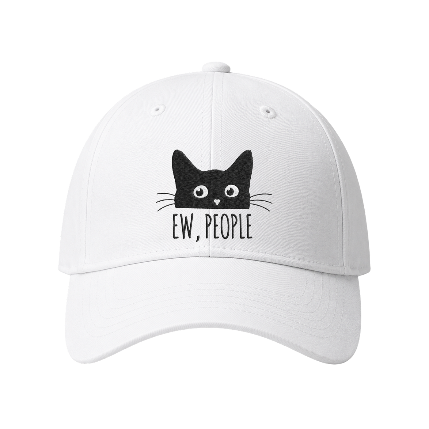 Off Supply The Cat King white Cap