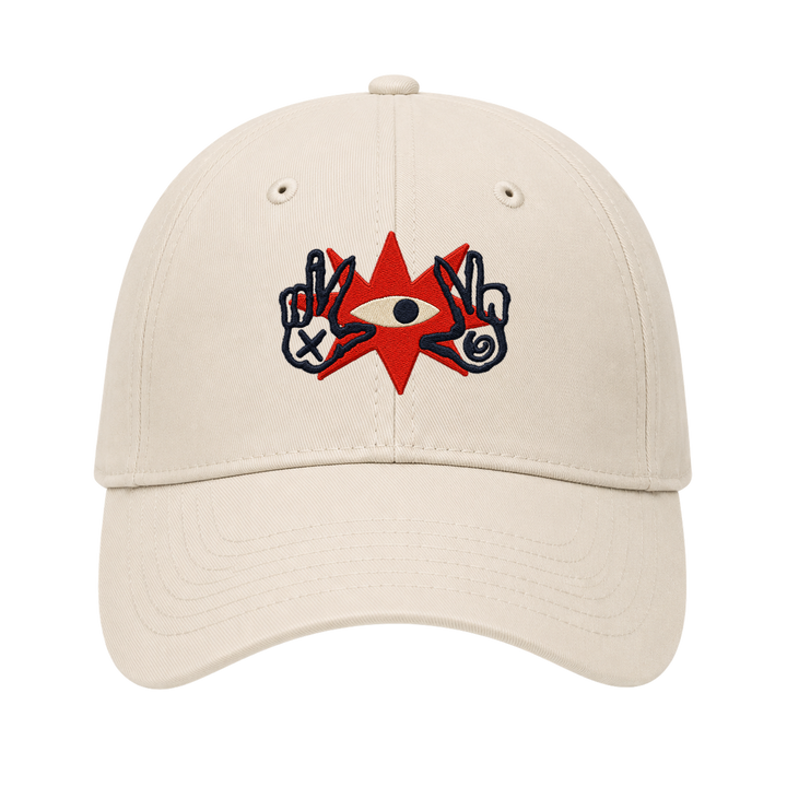 Off Supply Third Eye Beige Cap