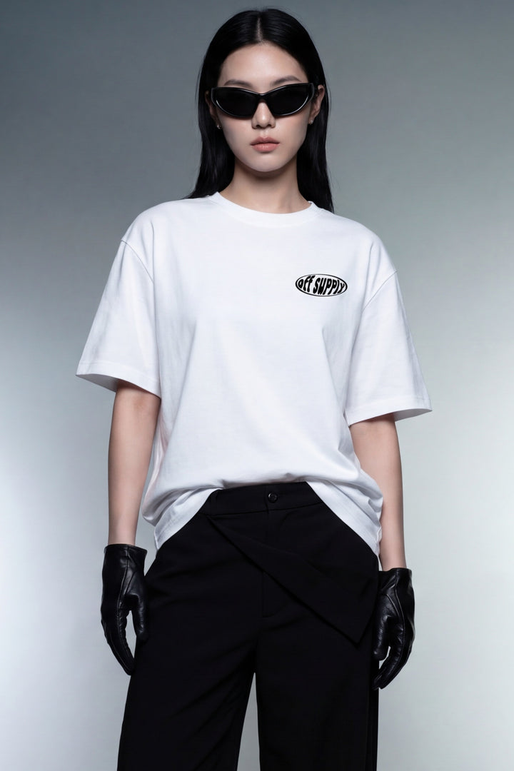 HUNTER OFF SUPPLY WHITE T-SHIRT