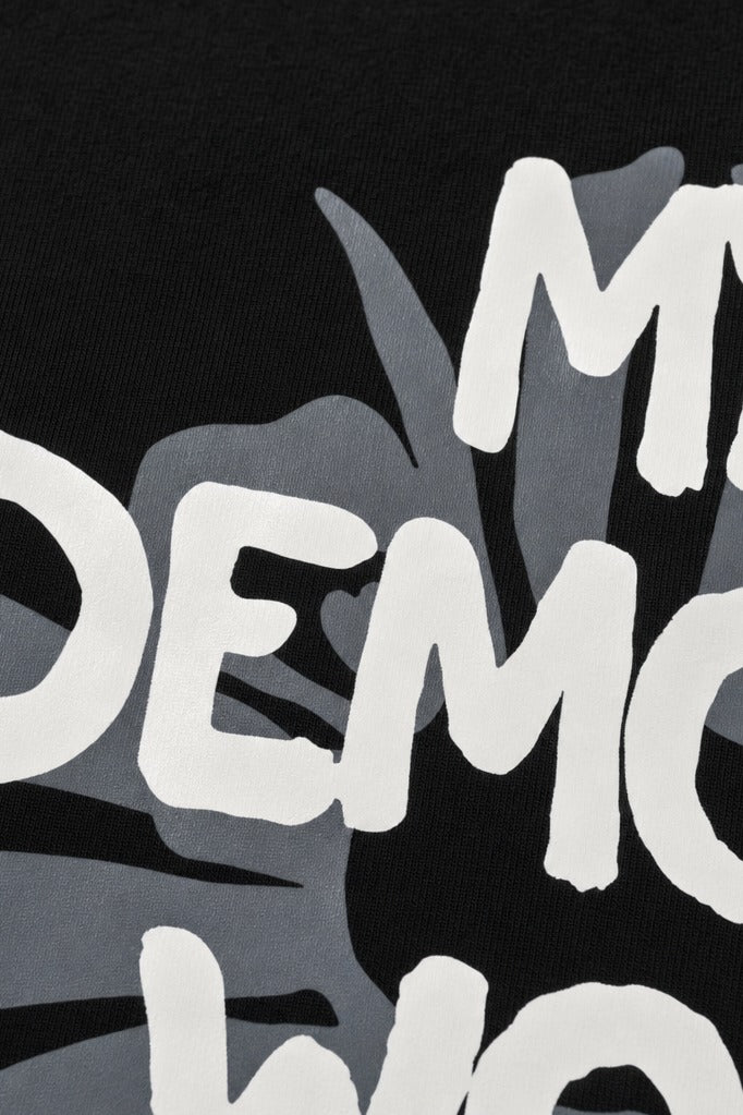 Off supply Demons Black T-shirt