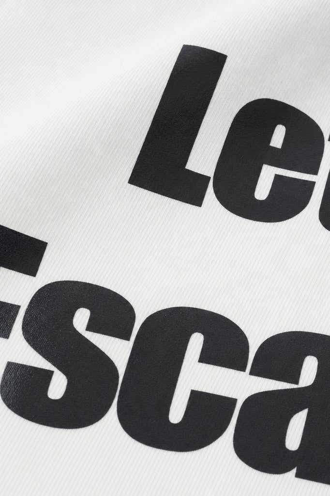 Off supply Escape From Reality white t-shirt