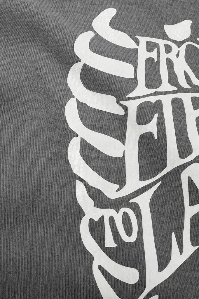 Off supply From First to last grey t-shirt