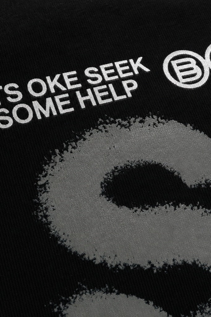 Off supply SOS Black T-shirt
