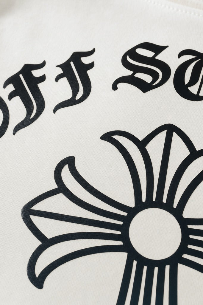 Off Supply Premium Ornate Cross T-Shirt