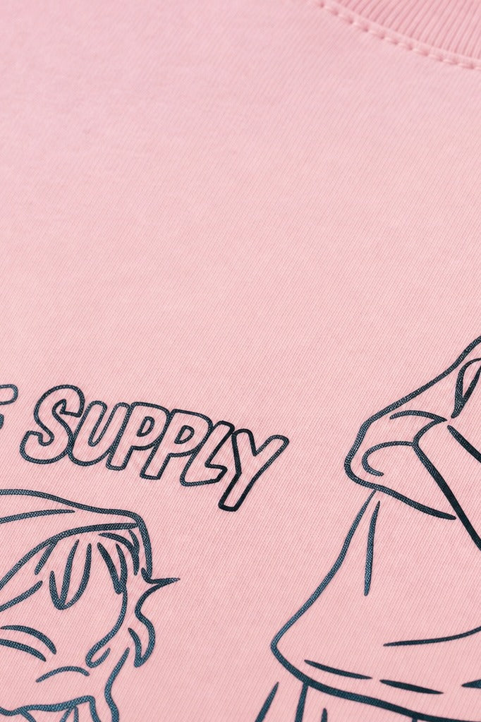 Off Supply Void Walkers Tee - Pink