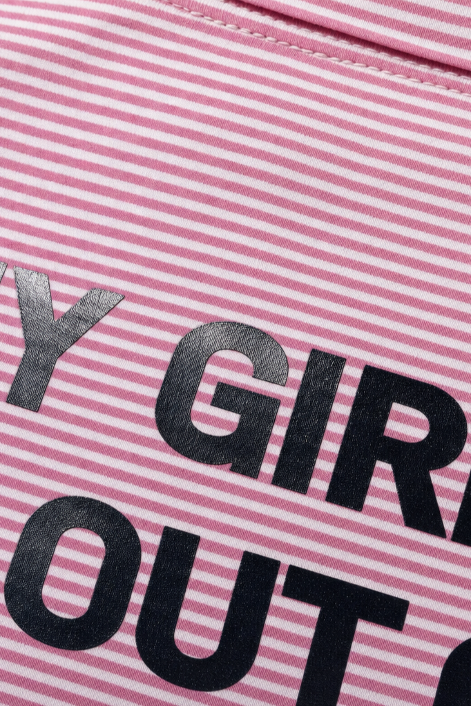 Off Supply My Girlfriend Is Out Of Town Shirt (Pink)