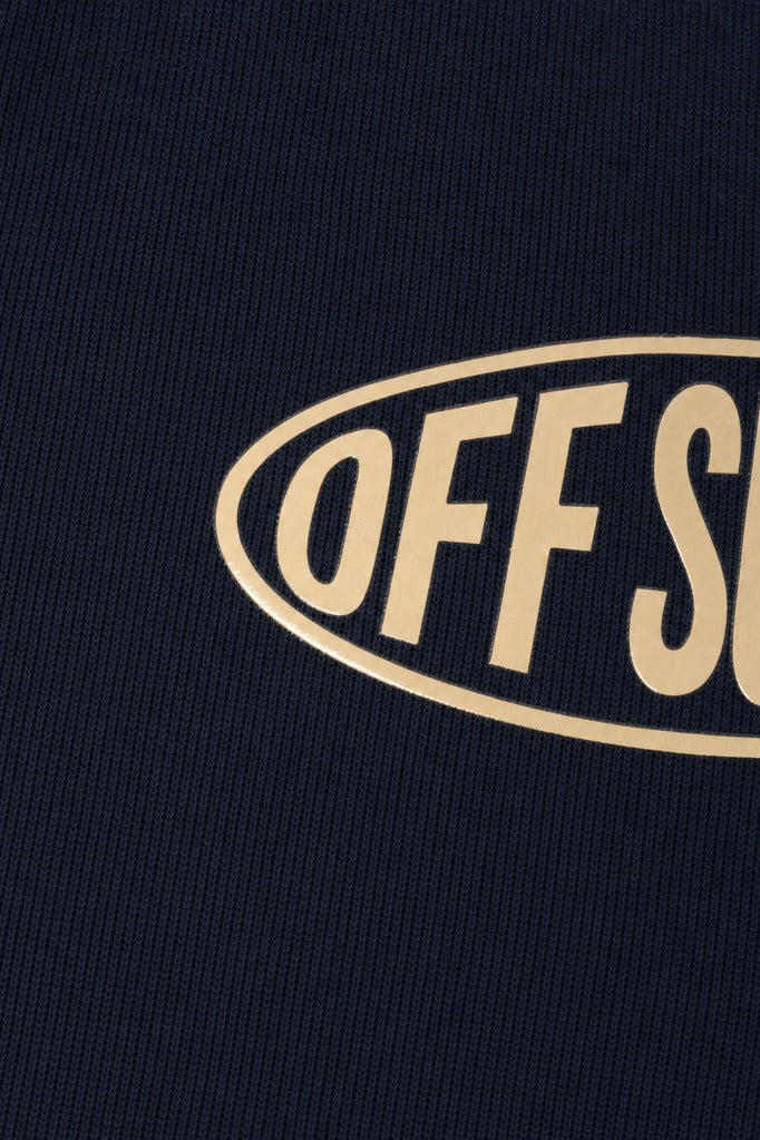 Self Love Off Supply Navy Bowling Shirt