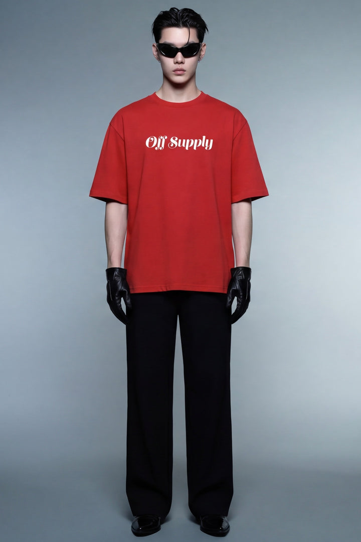 Off Supply Be My Supply T-shirt Red
