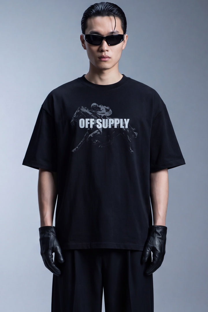 Off Supply Chaos Creates Truth T-shirt Black