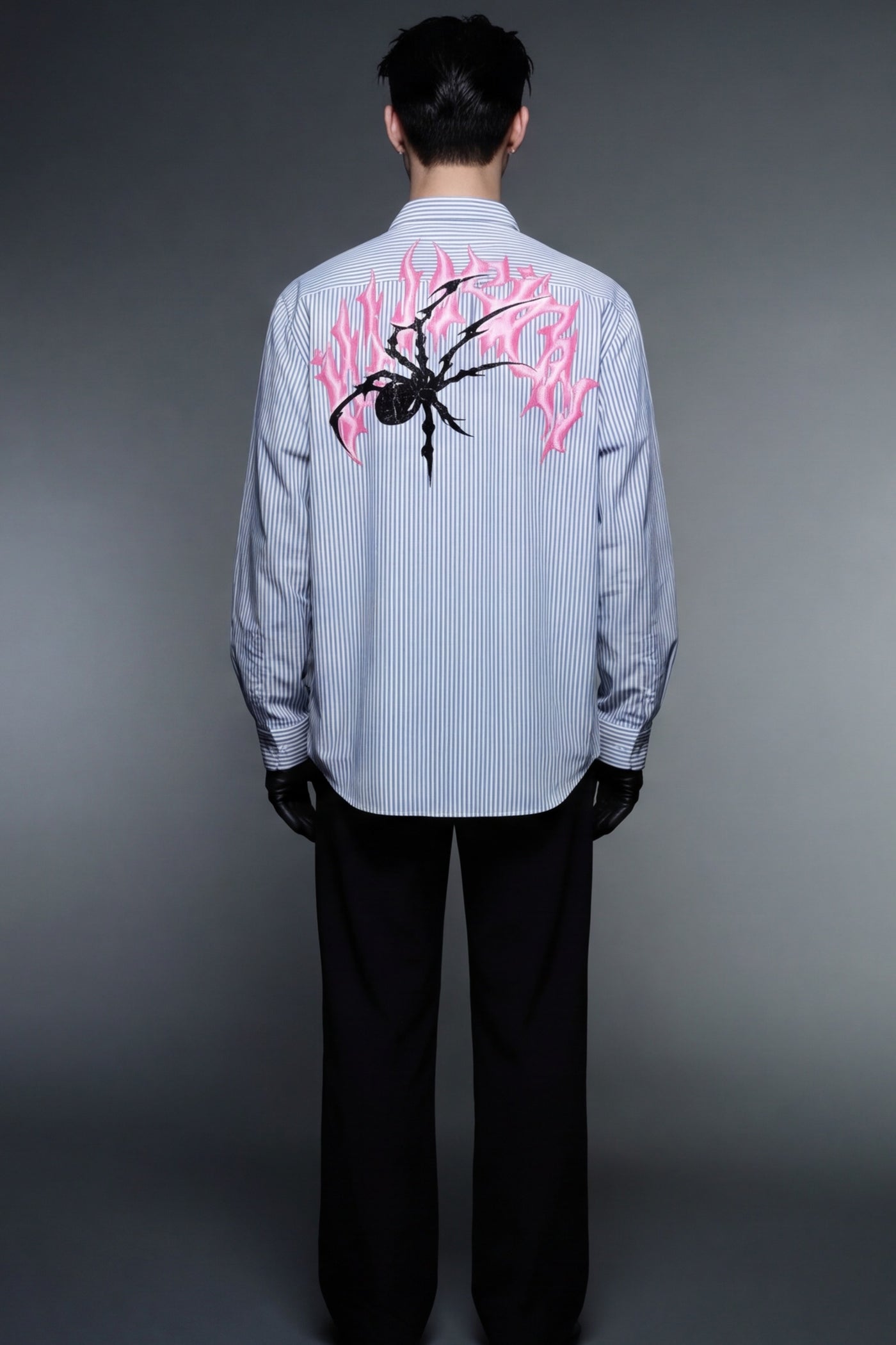 off-supply-line-up-pink-striped-shirt-2 model back