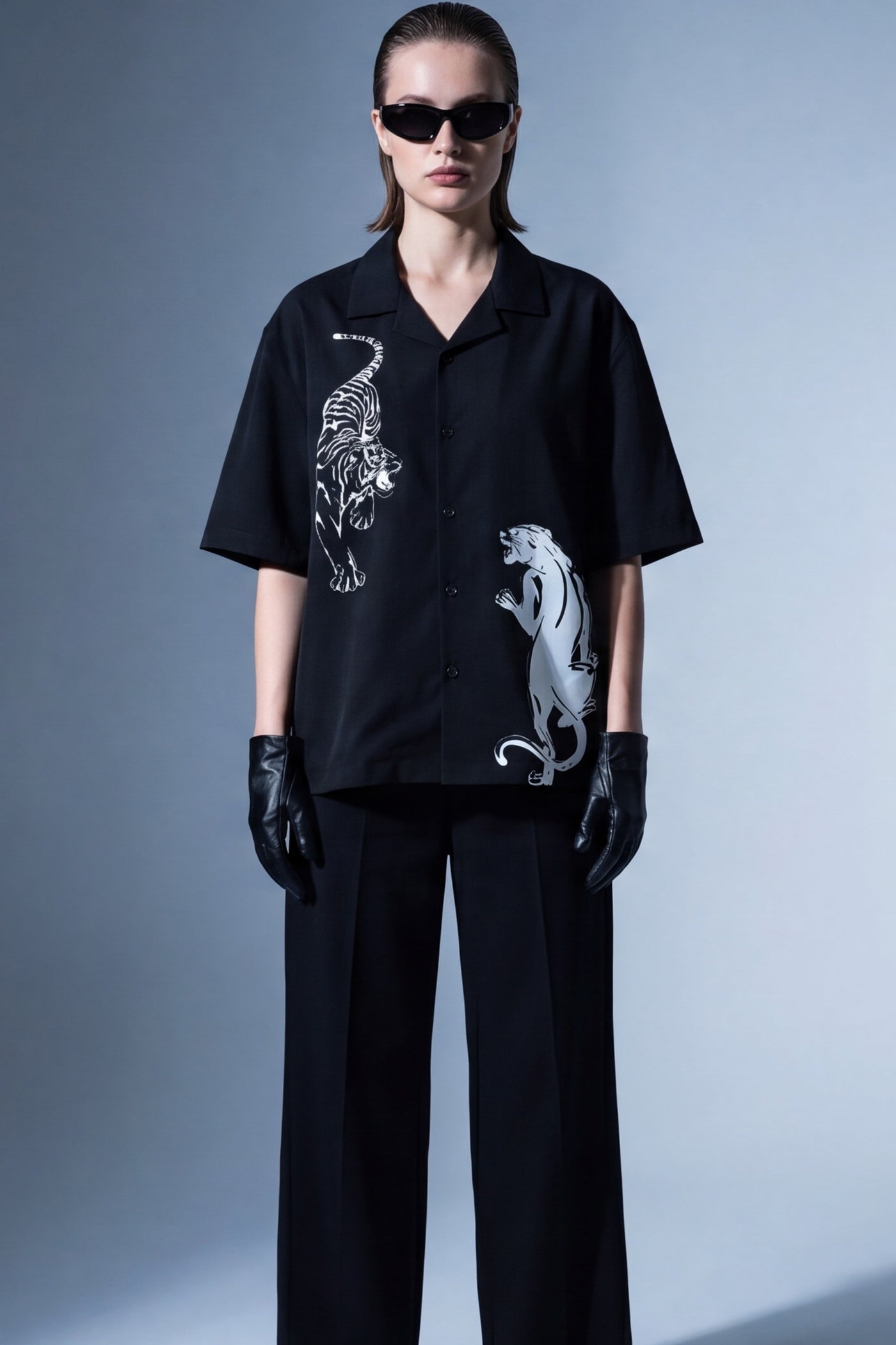 off-supply-mixed-signals-club-shirt-white-2 model front