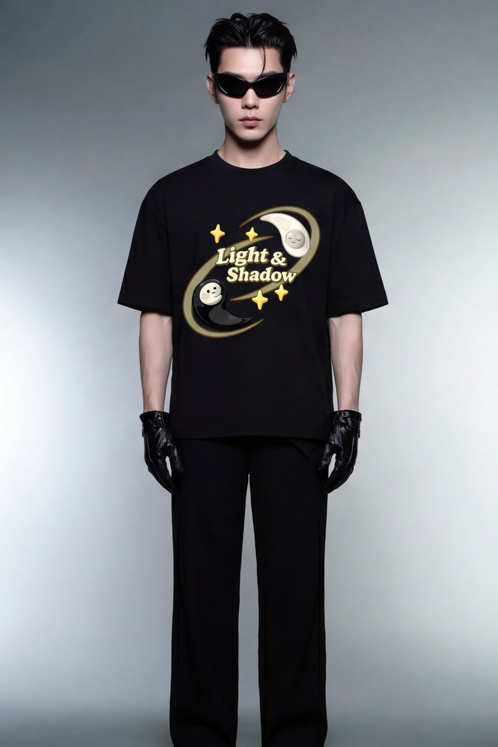 Off supply Shadow Orbit T-Shirt Black