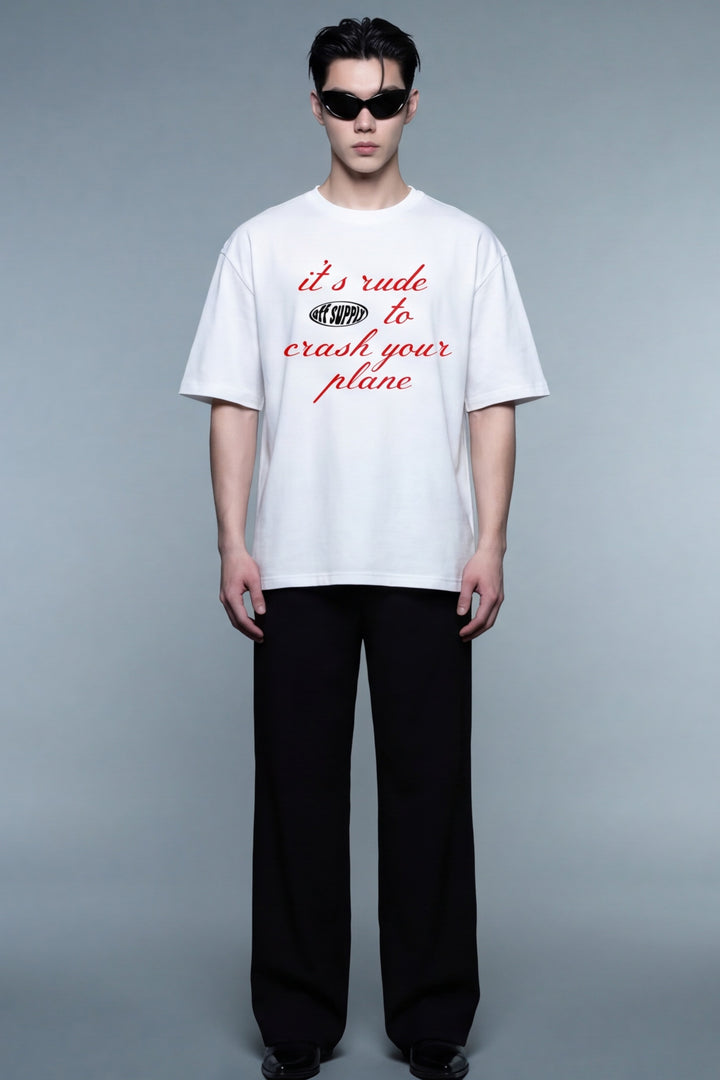 Off Supply Social Gravity T-shirt White