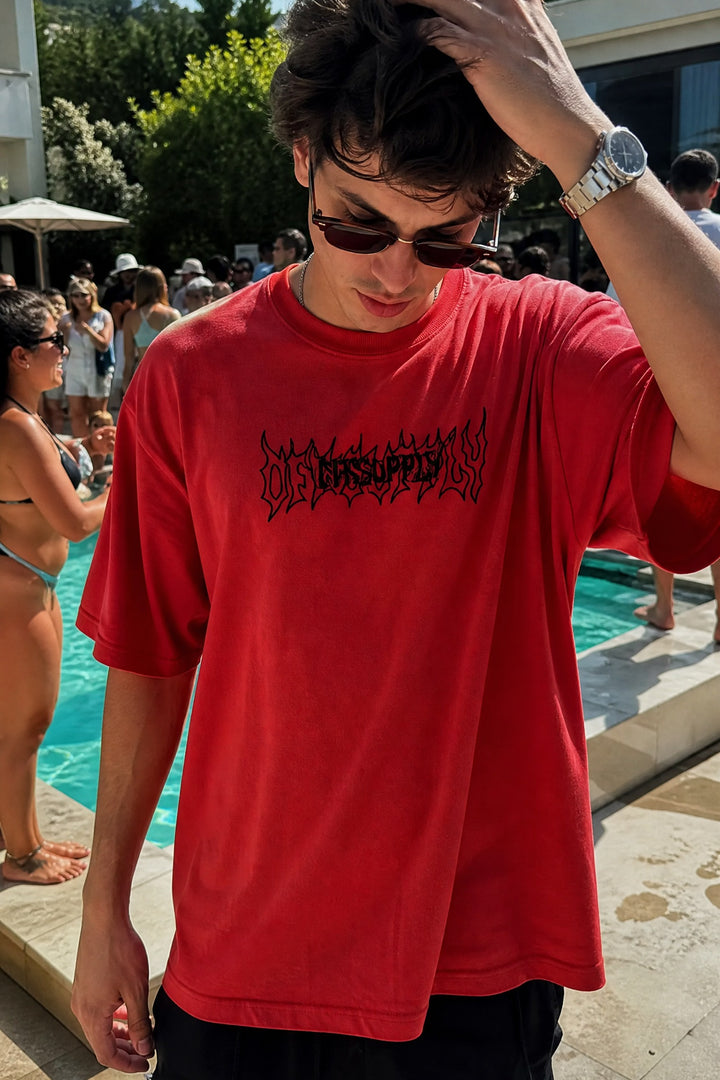 RED FLAME TSHIRT