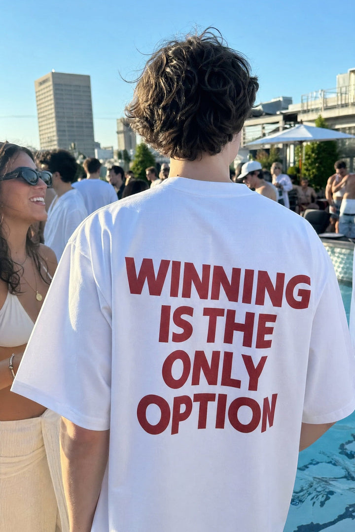 Winning Off Supply White T-Shirt