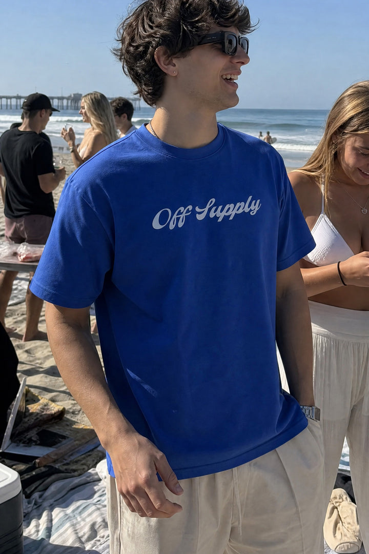 Off Supply - The Magnitude Tee Blue