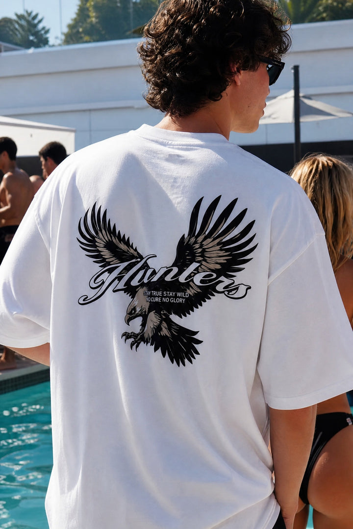 HUNTER OFF SUPPLY WHITE T-SHIRT