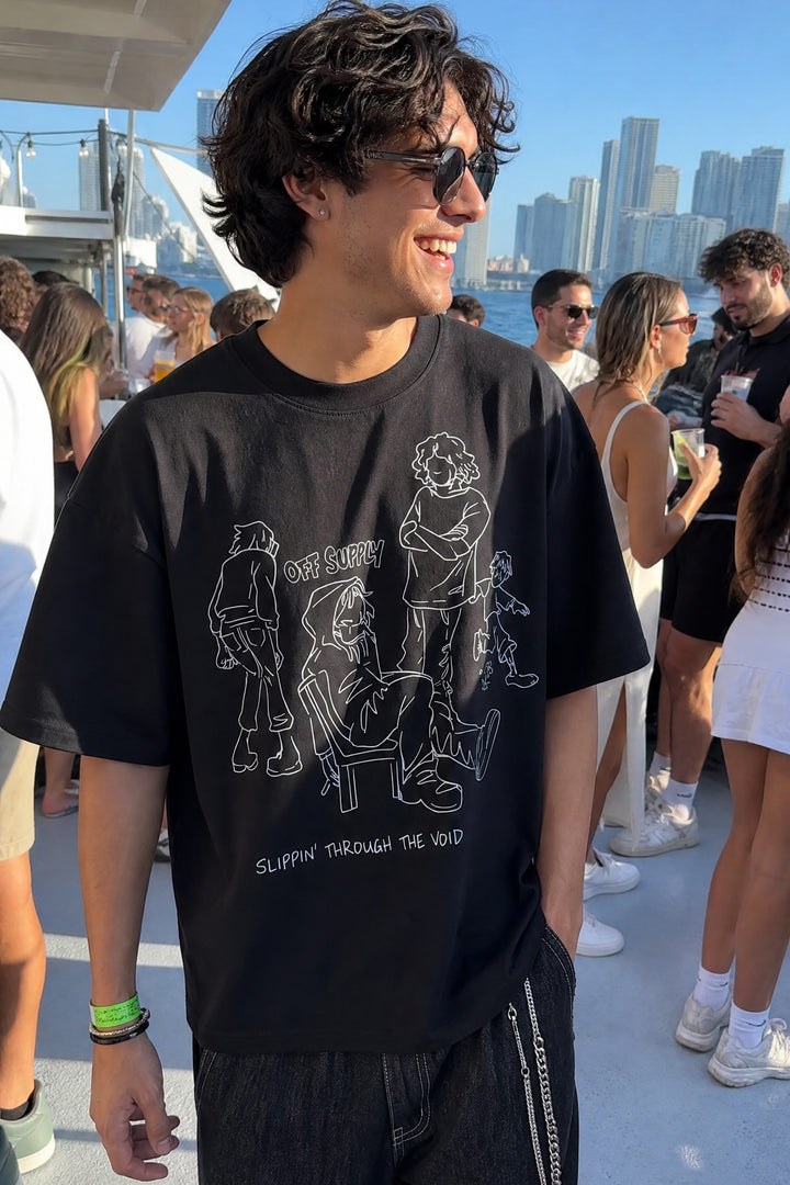 Off Supply Void Walkers Tee - Black