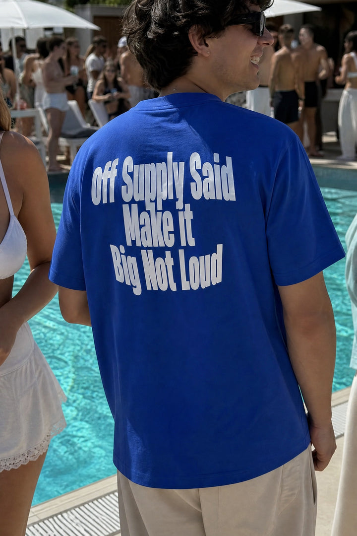 Off Supply - The Magnitude Tee Blue