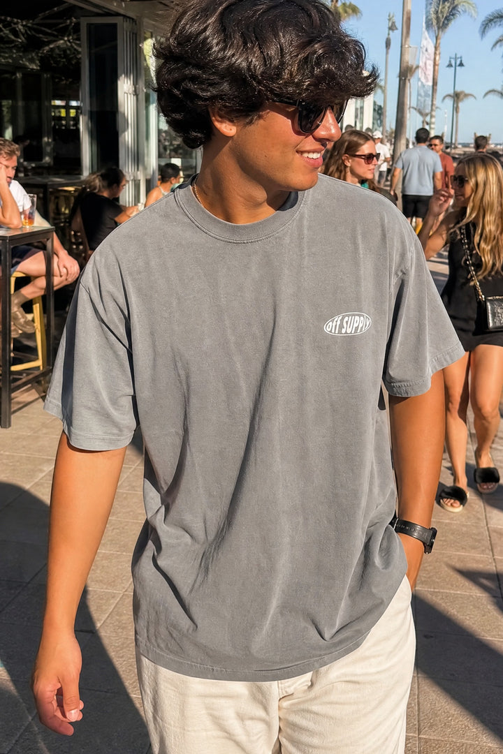 Off supply Pixel Warrior Grey T-shirt
