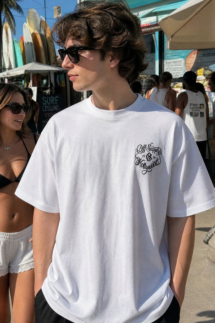 Off Supply Hollywood Script Classic T-shirt