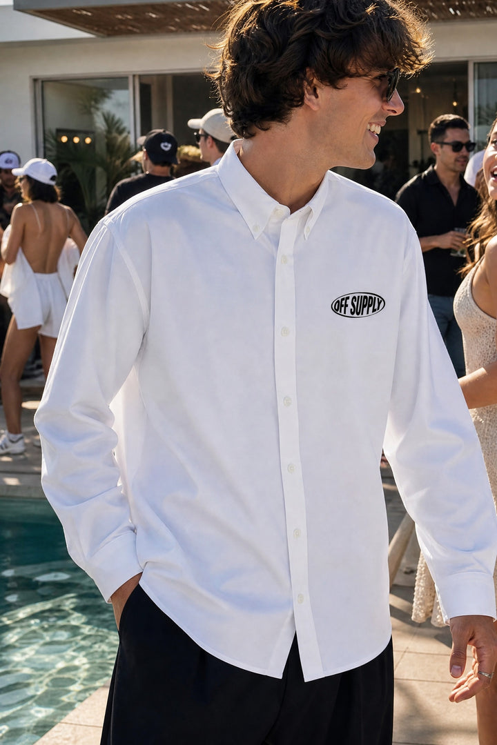 Twenties Off Supply White Shirt