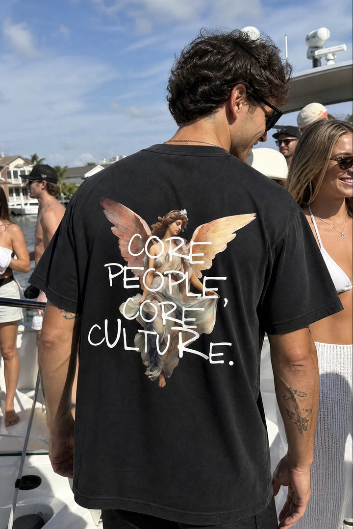 Off supply Core People Core Culture black T-shirt