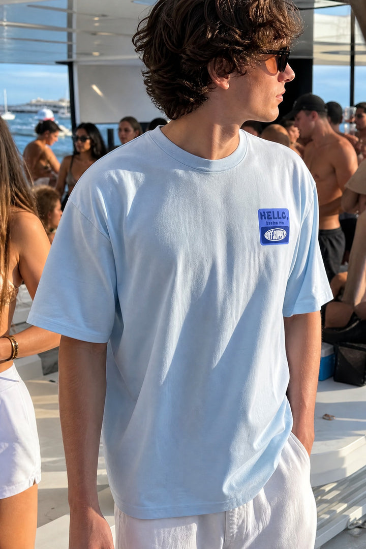 Off supply Bored light Blue T-shirt