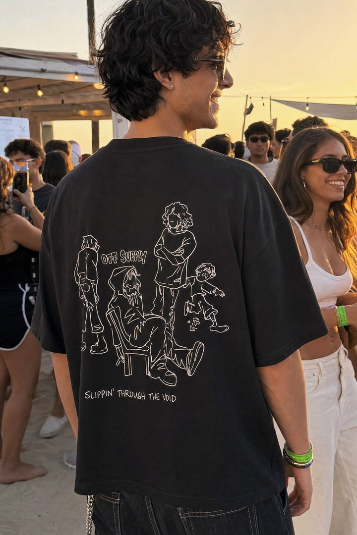 Off Supply Void Walkers Tee - Black