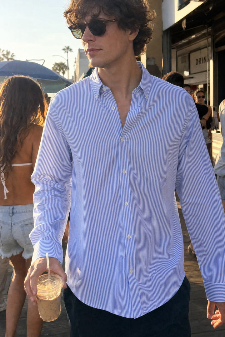 Off Supply Call Me By Your Name Blue Shirt