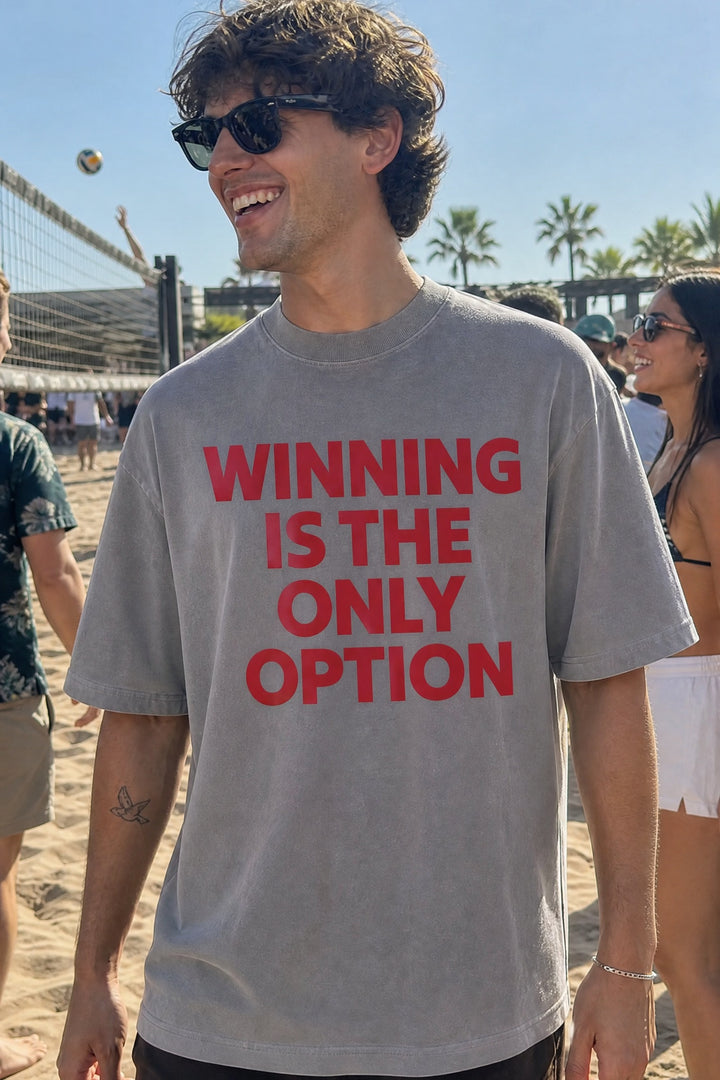 Winning Off Supply Grey T-Shirt