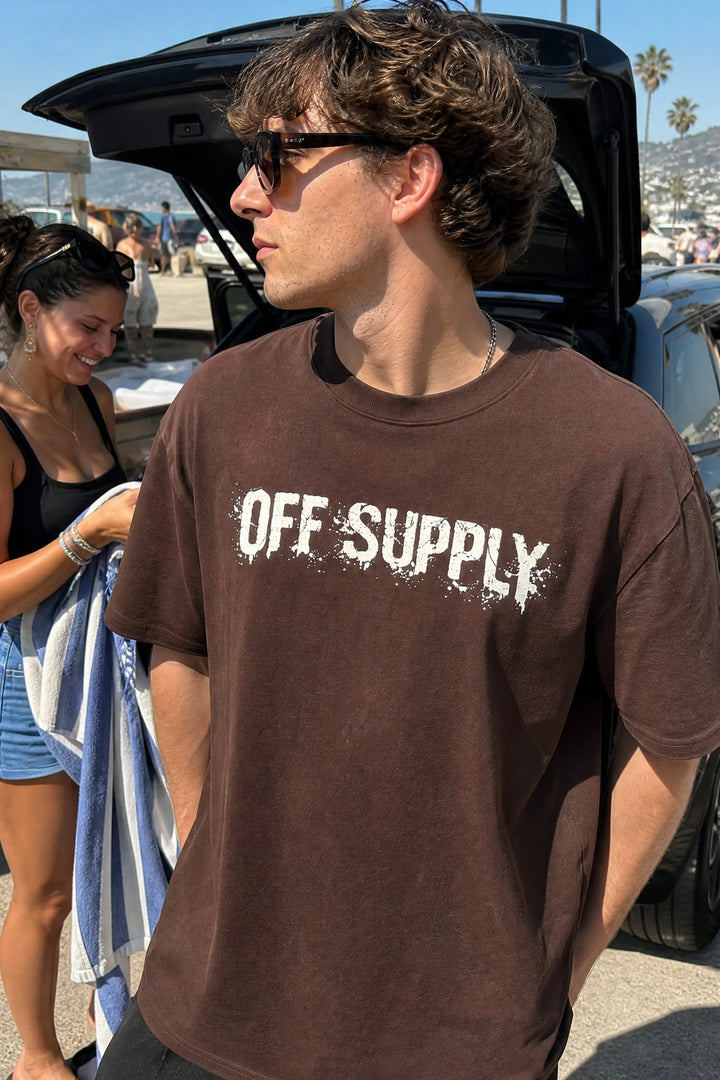 Off supply Eye Angel Brown T-shirt