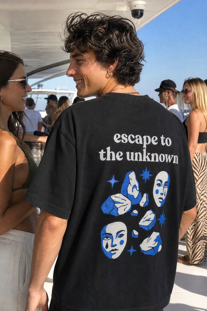 Off Supply Unknown Route Tee - Black