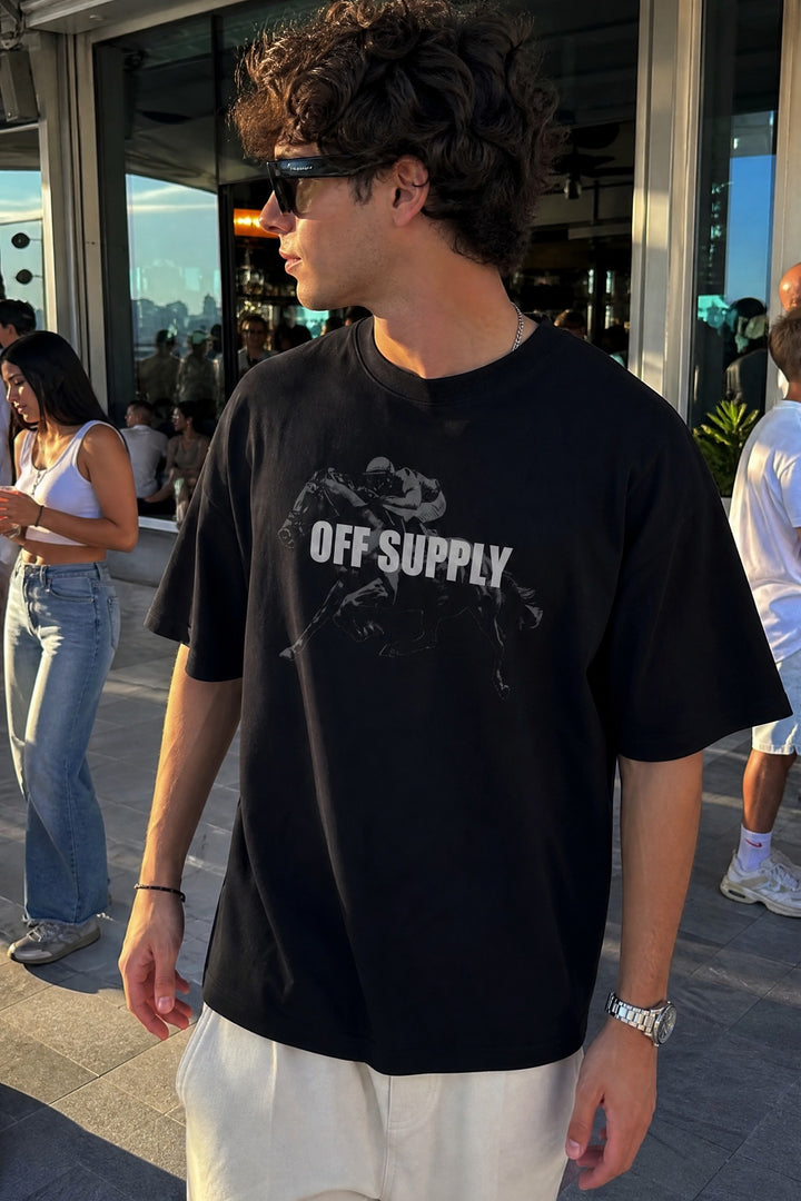 Off Supply Chaos Creates Truth T-shirt Black
