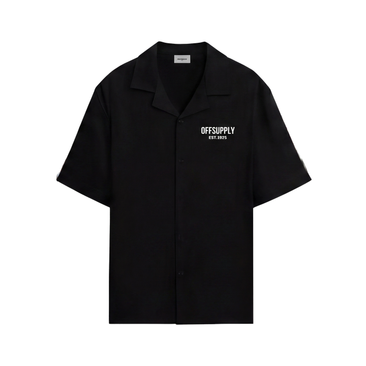BLACK BOWLING SHIRT