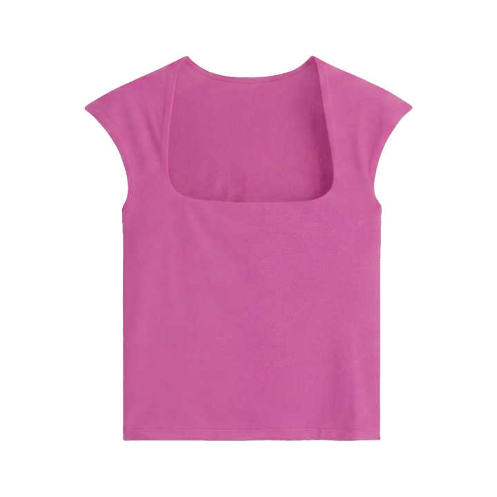 Off Supply Essence Pink Crop Top