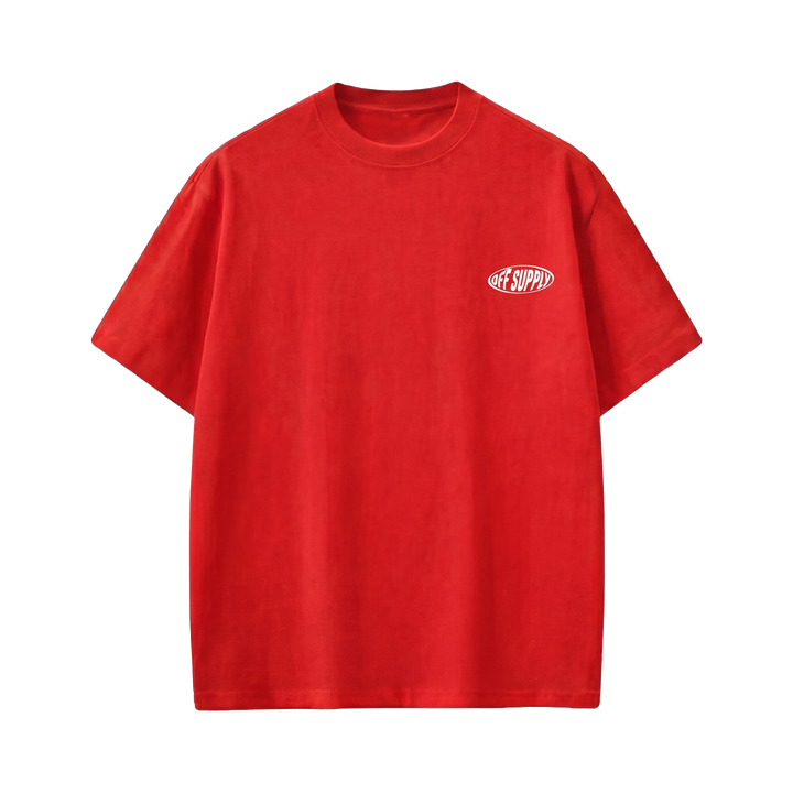 Off supply Pixel Warrior Red T-shirt