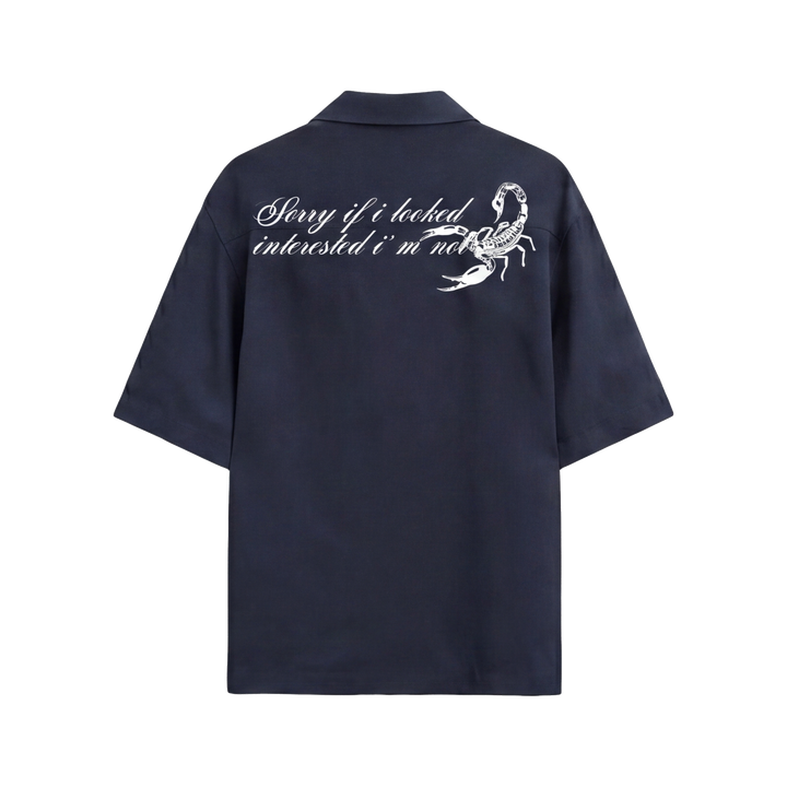 Off Supply Interests Shirt - Navy Blue