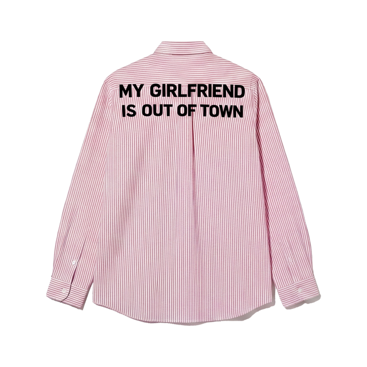 Off Supply My Girlfriend Is Out Of Town Shirt (Pink)