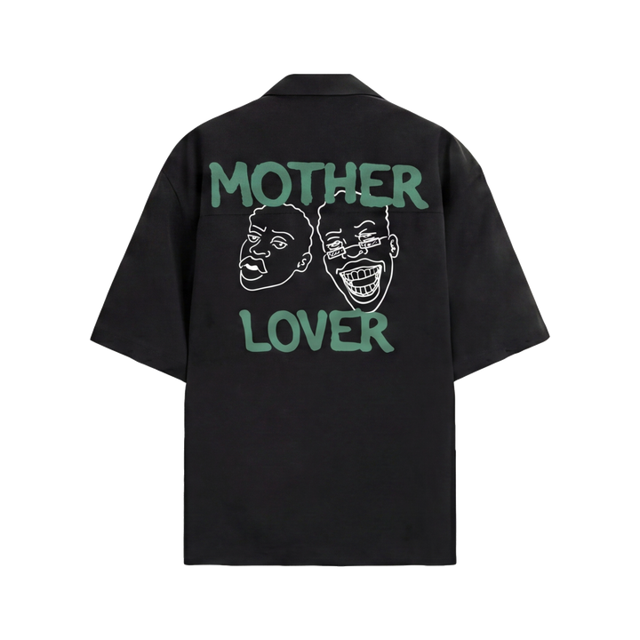 Off Supply Mother Lover Shirt - Black