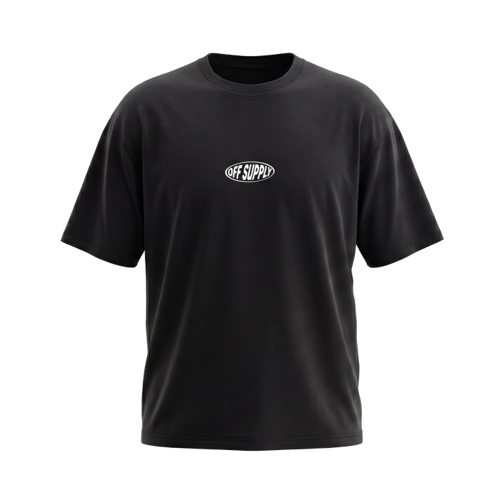 Off supply The crab black t-shirt