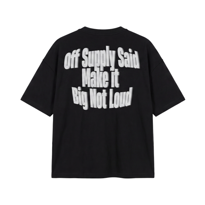 Off Supply - The Magnitude Tee Black