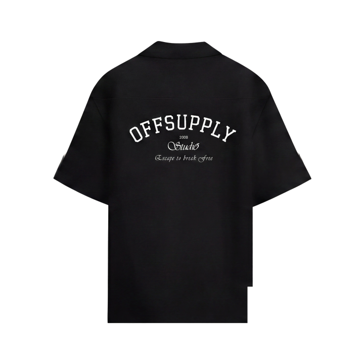 BLACK BOWLING SHIRT