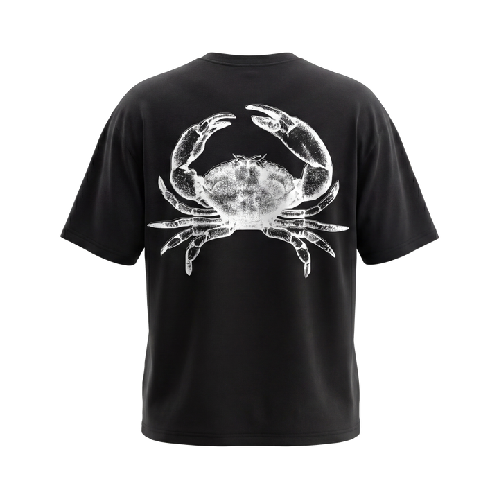 Off supply The crab black t-shirt