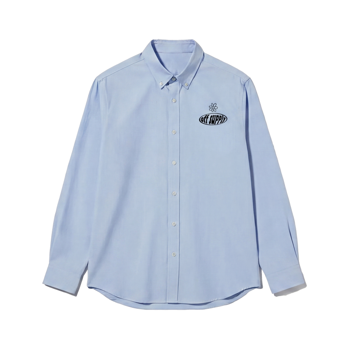 Everything Off Supply Ice Blue Shirt