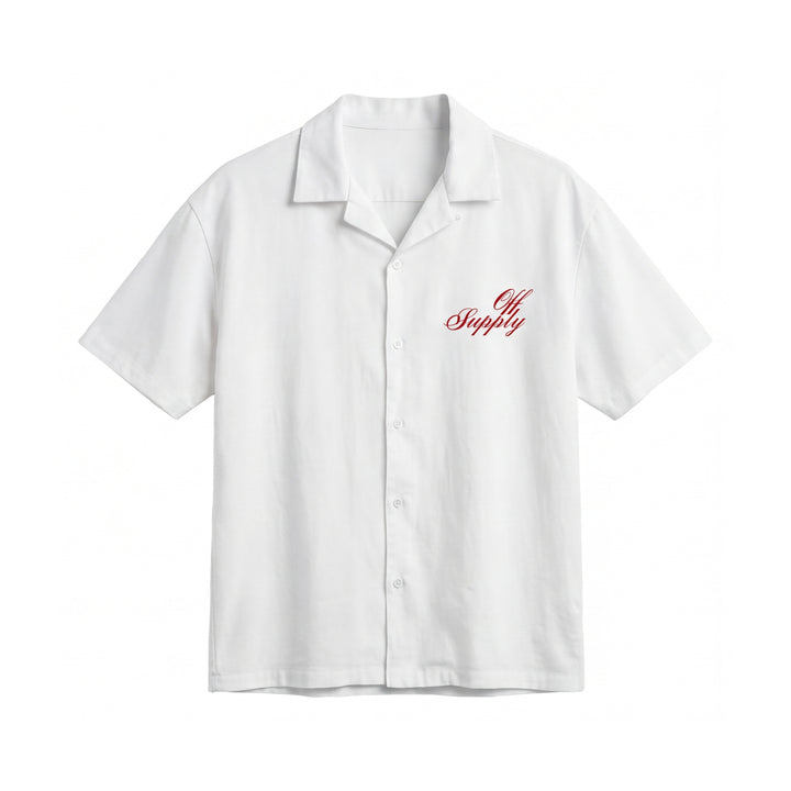 Off Supply Blessed Child Bowling Shirt - White