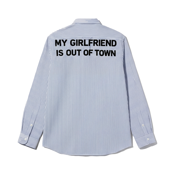 Off Supply My girlfriend is out of town Shirt (Blue)