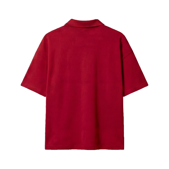Off Supply Crafted For Legacy Red Quarter Zip T-shirt